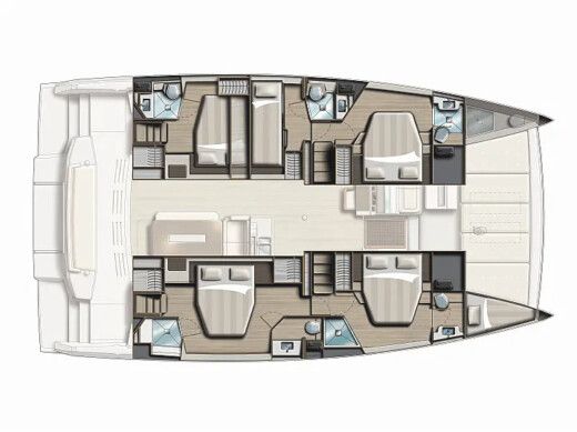 Catamaran  Bali 4.8  boat plan