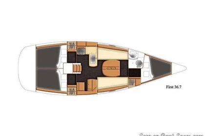 Ενοικίαση Ιστιοπλοϊκό σκάφος Beneteau First 36.7 Λα Ροσέλ