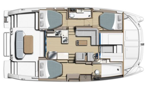 Catamaran Leopard - Robertson & Caine Leopard 40 PC boat plan