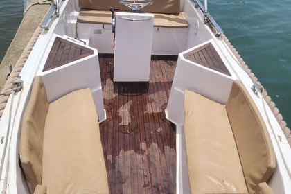 Charter Boat without licence  silver yach silver 495 Portocolom