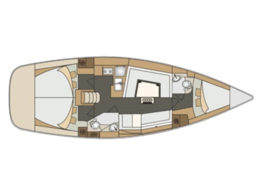 Sailboat Elan Elan 40 Impression boat plan