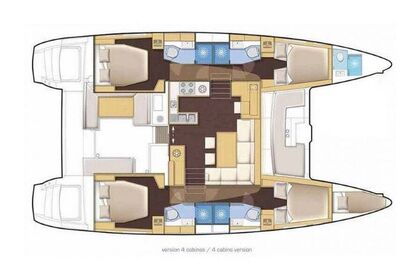 Charter Catamaran Lagoon 46 Kaštel Gomilica