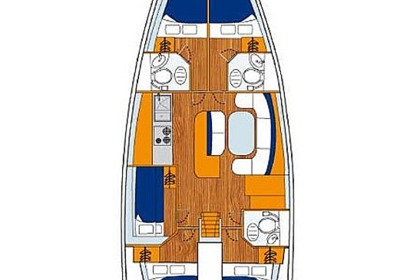 Charter Sailboat Bénéteau Cyclades 50.5 Marina Zeas