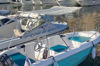 Miete Boot ohne Führerschein  bateau sans permis prusa marine prusa 450 Mandelieu-la-Napoule
