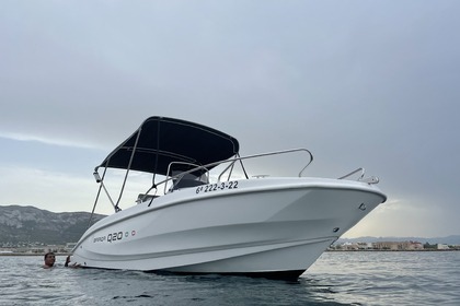 Rental Motorboat Barqa Q20 Dénia