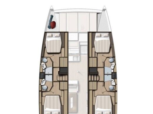 Catamaran  Bali 4.4 boat plan