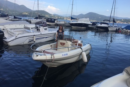 Charter Boat without licence  Ta. Mare 17 Open - Lake Maggiore Cannero Riviera