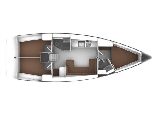 Sailboat  Bavaria Cruiser 41 Boat design plan