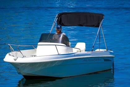 Miete Boot ohne Führerschein  Jeanneau Navy Blue Standard 6 places Cap d’Agde