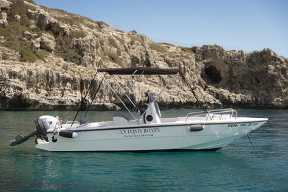 Charter Boat without licence  Kreta Mare 5.50 walkaround Almyrida