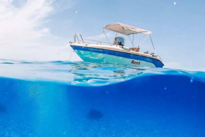 Miete Boot ohne Führerschein  Poseidon Blue Water 170 Milos