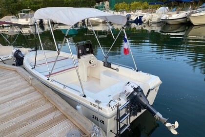 Verhuur Boot zonder vaarbewijs  Selva Marine Tiller 4.8 Mandelieu-la-Napoule