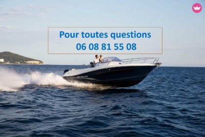 Location Bateau à moteur JEANNEAU Cap Camarat 7.5 Wa Le Cap d'Agde
