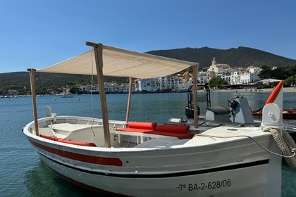 Location Bateau à moteur Costum Llaut 6,5 mts Cadaqués