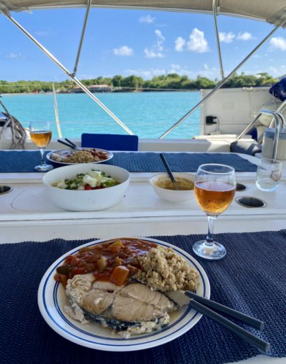 Rodney Bay Sailboat 45 sailboat Private cruise Sun odyssey 45.2 alt tag text