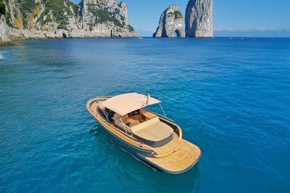 Miete Motorboot Gozzo 35 Positano Open Capri