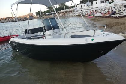 Miete Motorboot Poseidon Blue Water 170 Lindos