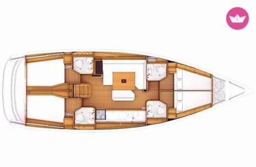 Sailboat Jeanneau Sun Odyssey 469 Boat design plan