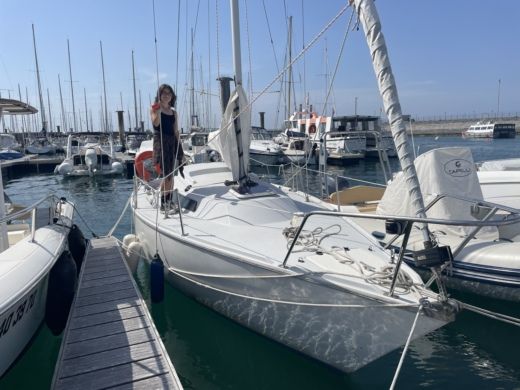 Saint-Malo Sailboat Gibert Marine Gibsea 24 alt tag text