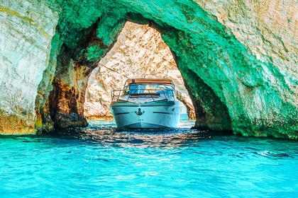 Miete Motorboot Cranchi Cranchi Mediteranee 41f Zakynthos