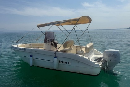 Miete Motorboot MINGOLLA CANTIERE NAUTICO BRAVA 18 OPEN - PORTO GALEAZZI pontile pubblico Sirmione