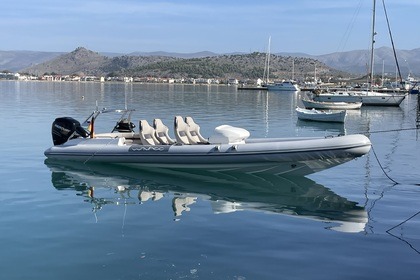 Rental RIB Technohull Wahoo lx300 Nafplio Harbor