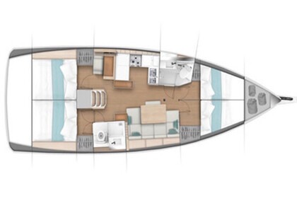 Чартер Парусная яхта Jeanneau Sun Odyssey 440 Корфу