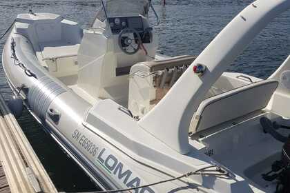 Чартер RIB (надувная моторная лодка) Lomac 710IN Лорьян