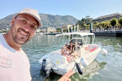 Hire Boat without licence  Open Open Lake Como