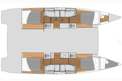 Noleggio Catamarano Fountaine Pajot Elba 45 Cagliari