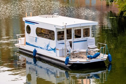 Czarter Houseboat Neues Rollyboot Max Pojezierze Meklemburskie