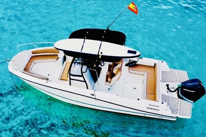Verhuur Motorboot Quicksilver Activ 755 Sundeck Palma de Mallorca
