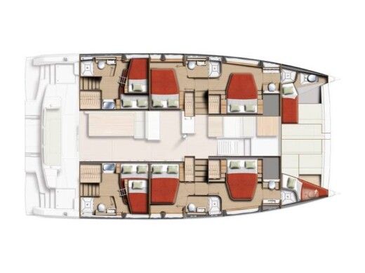 Catamaran  Bali 5.2 boat plan