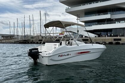 Charter Boat without licence  Remus Open 525 Calp