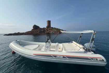 Verhuur RIB Selva Marine 650DS Saint-Raphaël