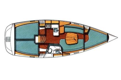 Miete Segelboot Beneteau Oceanis 321 Saint-Cyprien