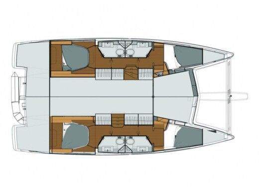 Catamaran  Lucia 40 Boat design plan