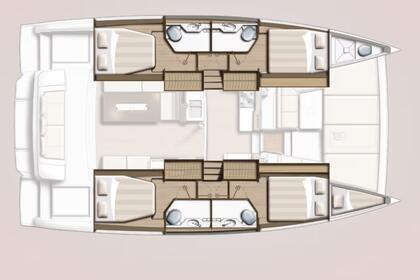 Verhuur Catamaran Catana Group Bali 4.2 - 4 + 1 cab. Tunas do Paraná