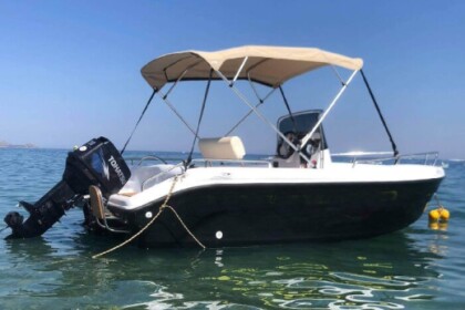 Rental Boat without license  Poseidon Blu Water 170 Kiotari