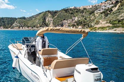 Rental Motorboat Allegra 21 Sun Naxos
