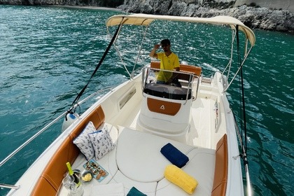 Rental Boat without license  Allegra Allegra 21 40cv Positano