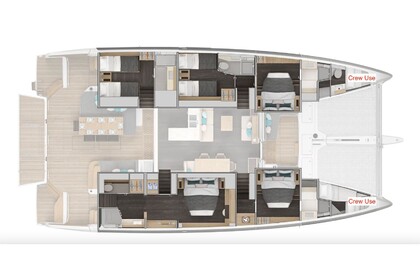 Noleggio Catamarano  Lagoon 60 Salerno