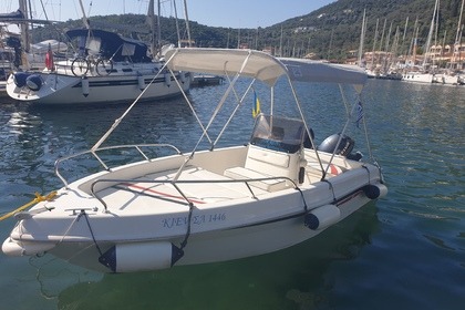 Rental Boat without license  Selva D 50 - Lefkafa Island Lefkada