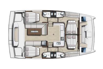 Rental Catamaran Catana Group Bali Catspace Šibenik