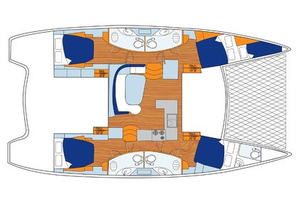 Hire Catamaran  Sunsail 454L Road Town