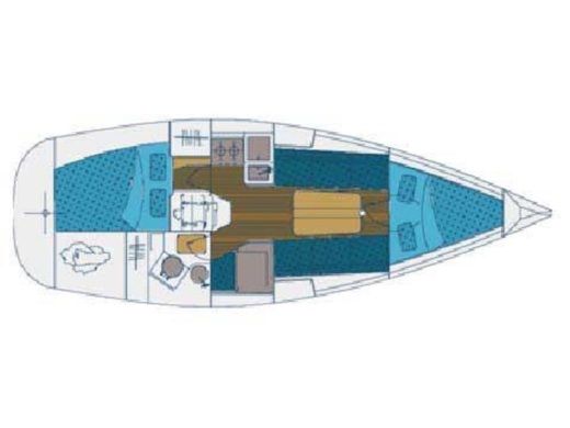 Sailboat Elan 31 Performance Boat design plan
