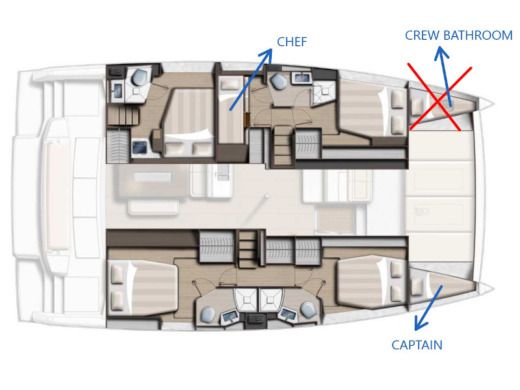 Catamaran Bali - Catana Bali 4.6 boat plan