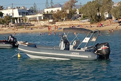 Noleggio Gommone Eagle Parousis team Naxos