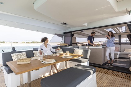 Charter Catamaran Fountaine Pajot Aura 51 Mykonos