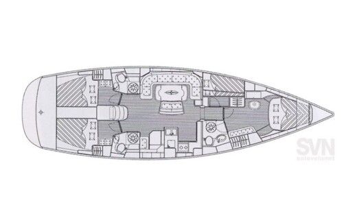 Sailboat Bavaria 50 Perfomance Boat design plan
